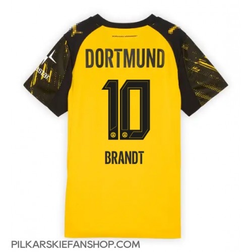Koszulka piłkarska Borussia Dortmund Julian Brandt #10 Strój Domowy dla kobiety 2025-26 tanio Krótki Rękaw Koszulka piłkarska Borussia Dortmund Julian Brandt #10 Strój Domowy dla kobiety 2025-26 tanio Krótki Rękaw